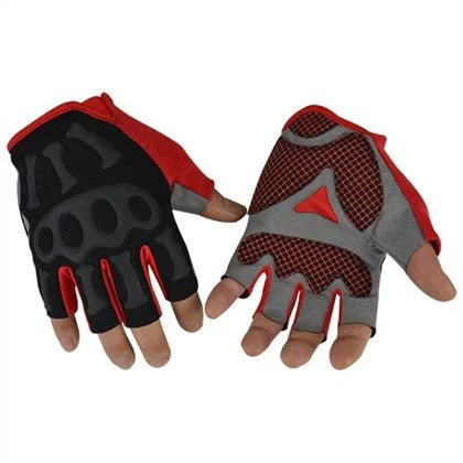 luvas de ciclismo de estrada meio dedo