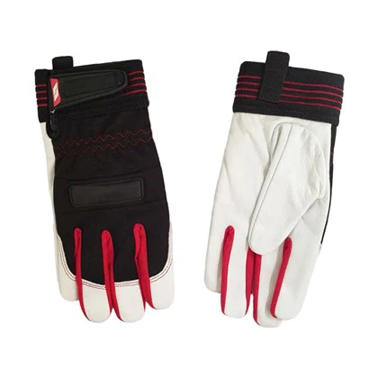 Luvas de segurança de pele de porco